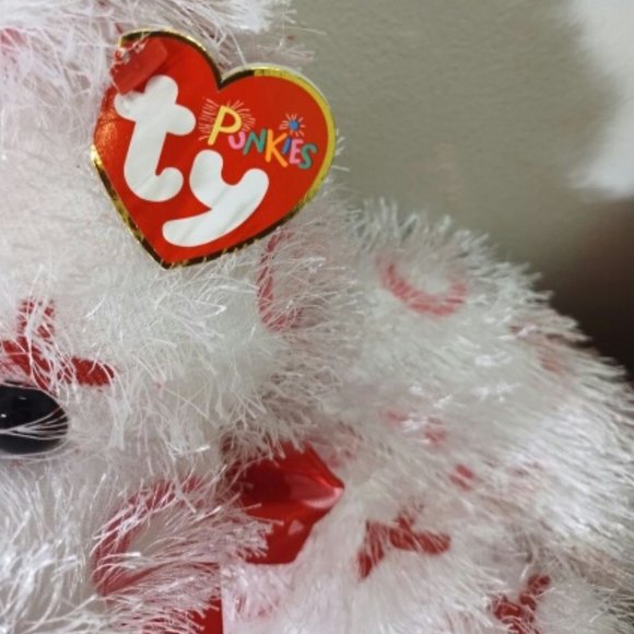 Ty Valentine's Day bear with friend - Picture 3 of 7